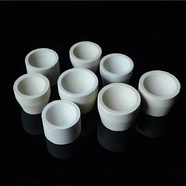 XTL sintyron Magnesia cupels used in cupellation porcess cupel