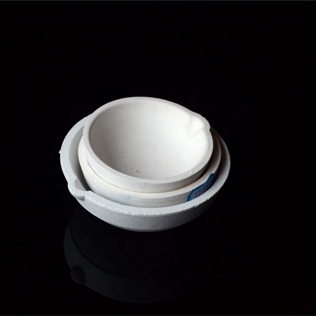 XTL sintyron High purity SiO2 quartz ceramic silica crucible dish bowl ...