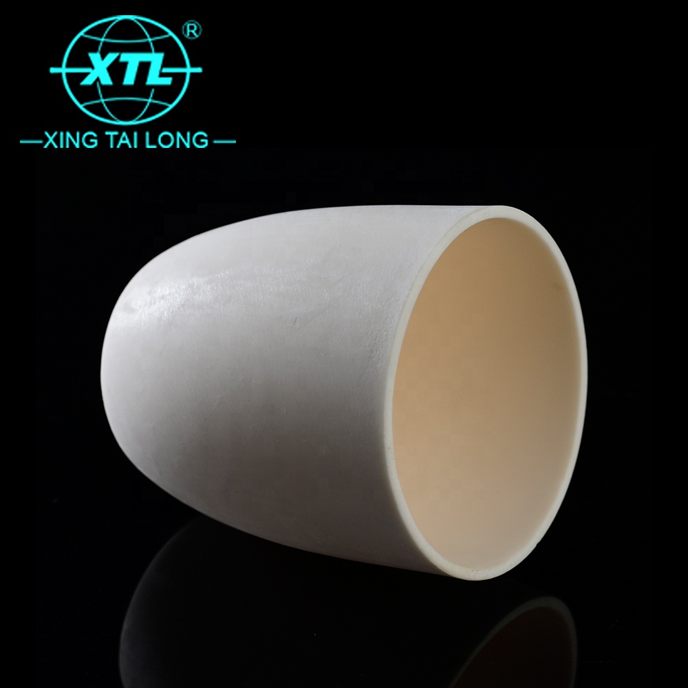 I-XTL - usayizi omkhulu 99% we-alumina labhorethri crucible I-Alumina ceramic crucible