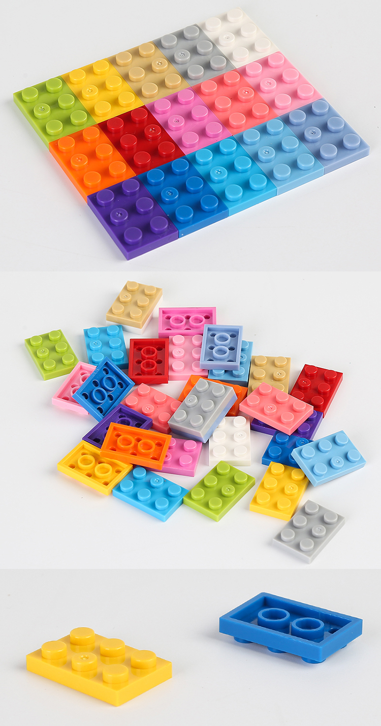 WOMA TOYS 2021 kids Brainstorm creativity Assemble Plate 2x3 small building block Classic bricks 2*3 (NO.3021) game player