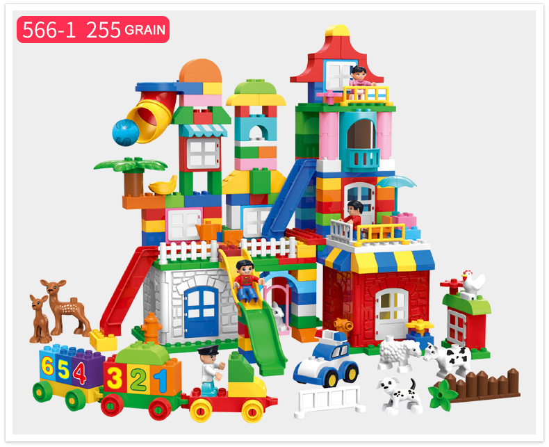 WOMA TOYS Wholesale High Quality Variety Paradise Kids Blocks Bricks Set Education Amazon Hot Selling Products