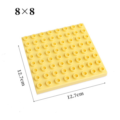 WOMA TOYS Wholesale Educational Children Boy Girl Large Particle Building Blocks Big Bricks 8x8 Accessories