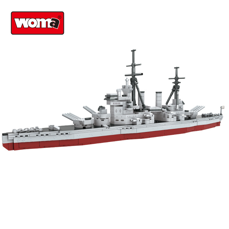 WOMA - WOMA TOYS 2022 Home Decor War Fleet Ship Model Battleship ...