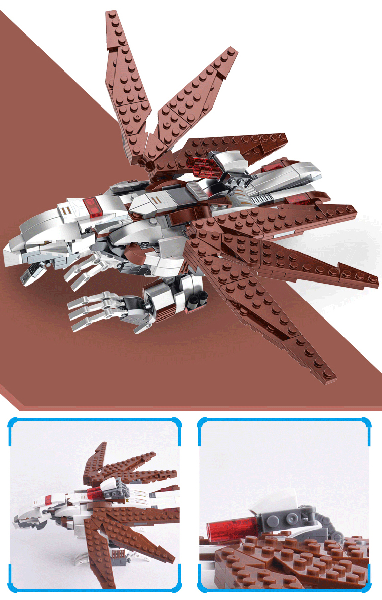 WOMA TOYS Compatible major brands bricks building blocks Transform robot educational DIY toy for kid registered brand