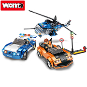 WOMA TOYS Compatible Major Brands Metropolitan Animals Pet Shop Small Building Blocks 221pcs Bricks Diy Game