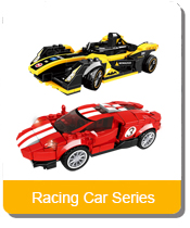 WOMA TOYS eBay hot sale 4 in 1 beautiful racing car model small building blocks toys 800PCS bricks for kids
