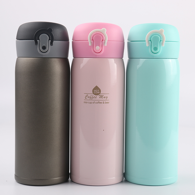 Metal Thermo Mug Double Wall Insulated Keep Warm Function Thermos Vacuum Flask
