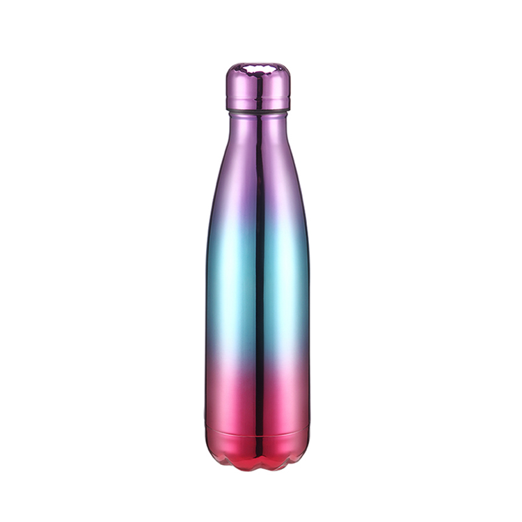 Double Wall Vacuum Insulated Sports Travel Stainless Steel Water Bottle