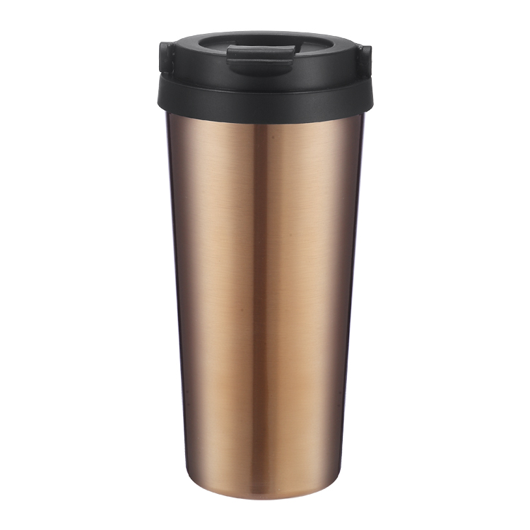 High quality stainless steel 550ml coffee thermo cup with lid