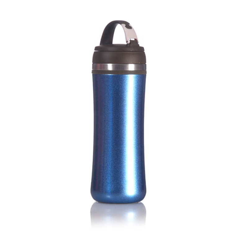 Color Finishing Double Wall Stainless Steel 370ml Steel Vacuum Thermo Flasks With Tea Filter
