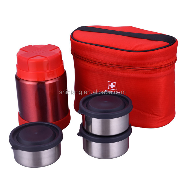 450ml food warmer customisable baby kids children school stainless steel lunch box set with bag