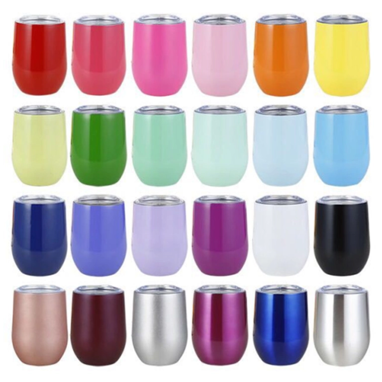 Wholesale Stainless Steel Tumblers Egg Shape Insulated Vacuum