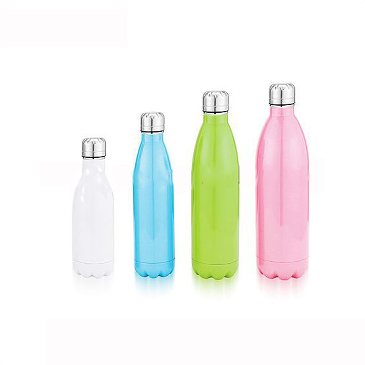 Environmentally Friendly Future Cola Shape Stainless Steel Vacuum Sports Bottle