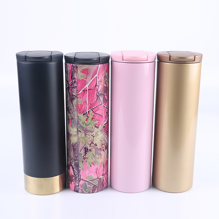350ml 500ml wholesale bulk sublimation double wall leakproof insulated thermal metal stainless steel travel mug