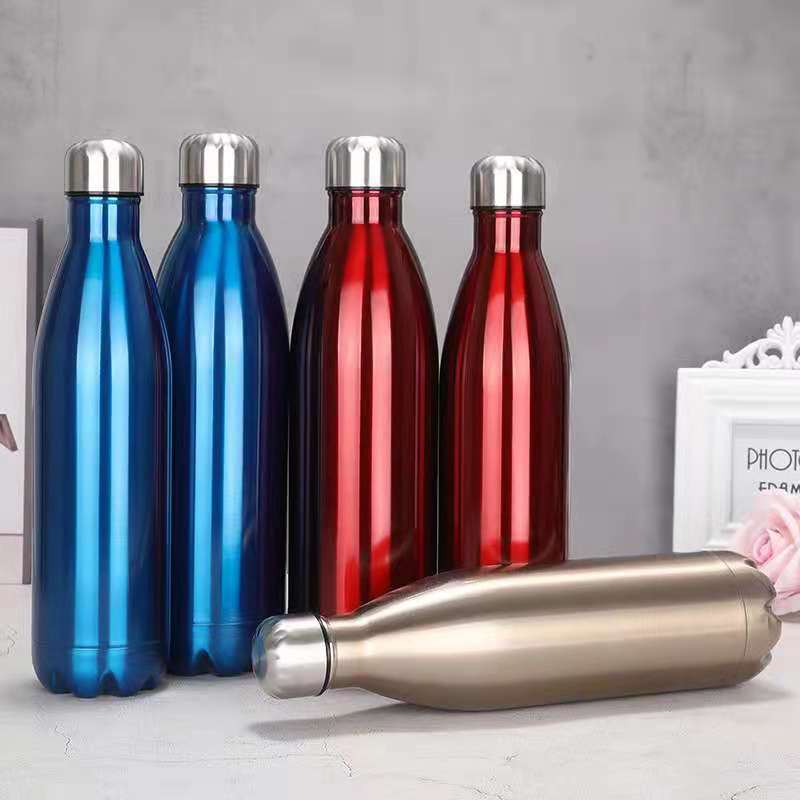 750ml 1000ml eco friendly cute sports gym sublimation copper reusable customs thermos insulated stainless steel water bottle