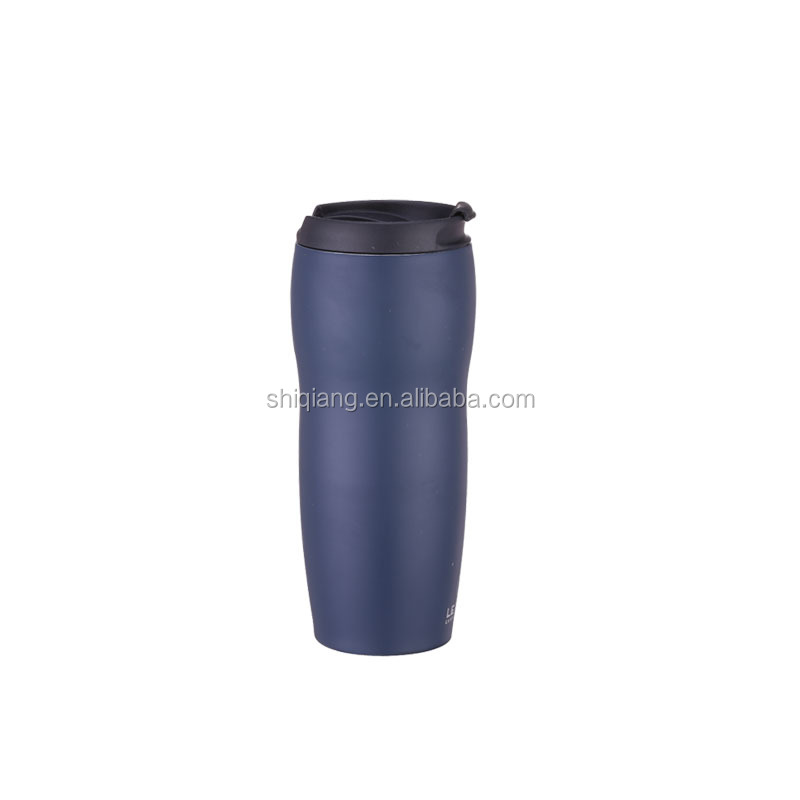 380ml double wall insulated stainless steel cup with silicone sleeve