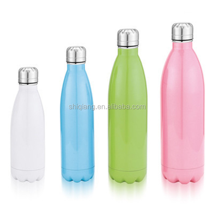 260ml 350ml 500ml 750ml 1000ml Double Wall Cola Shape Stainless Steel Insulated Vacuum Sport Thermal Bottles
