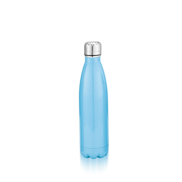 500ml Double Wall Cola Shape Stainless Steel Insulated Vacuum Water Bottle
