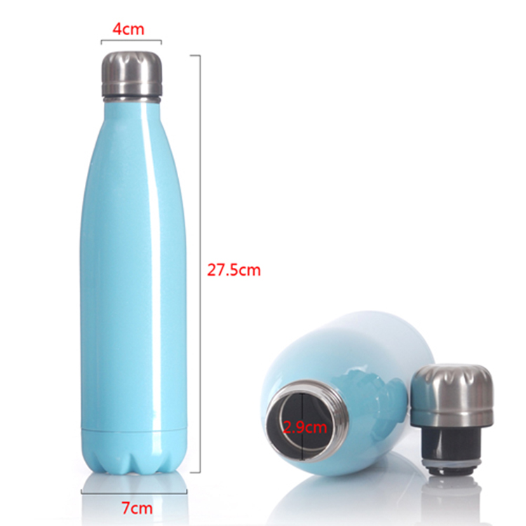 Wholesale Custom Logo 500ML Double Wall Thermos Vacuum Insulated Stainless Water Bottle