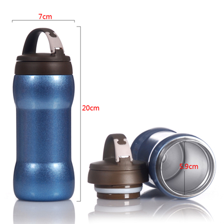 Custom Logo Vacuum Insulated Thermo Flask 300ml Double Wall Stainless Steel Water Bottle