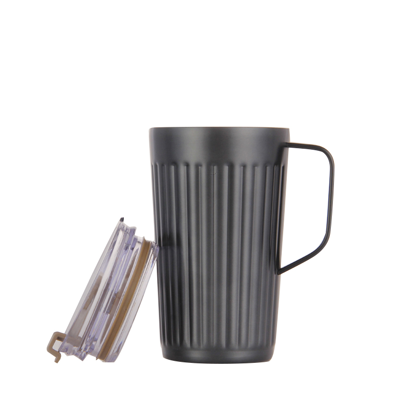 500ml wholesale custom bulk sublimation metal leakproof insulated double wall stainless steel travel mug with handle