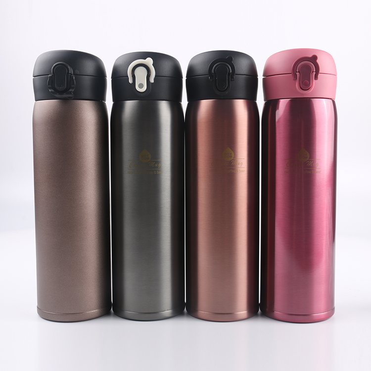 New Design Portable 700ML Drinking Metal Water Bottle Thermos Vacuum Stainless