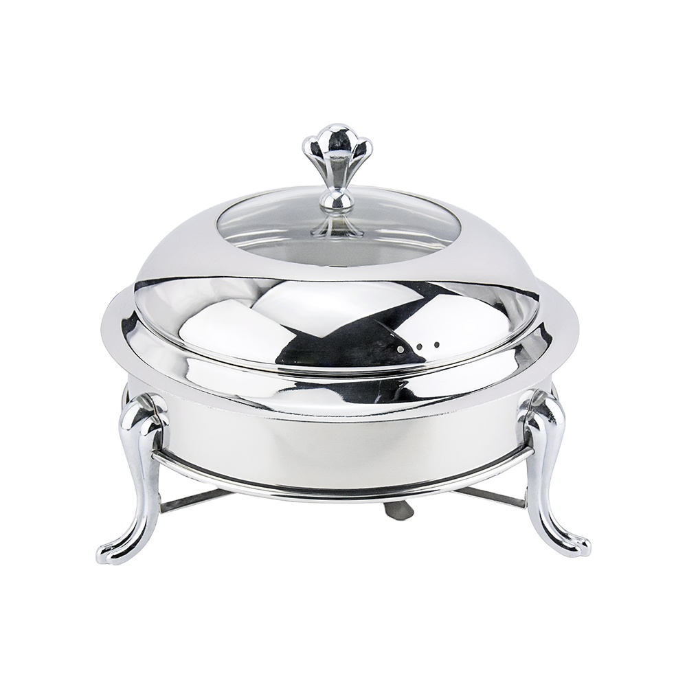 Belinda Catering Food Warmer Round Modern Stainless Steel Wholesale
