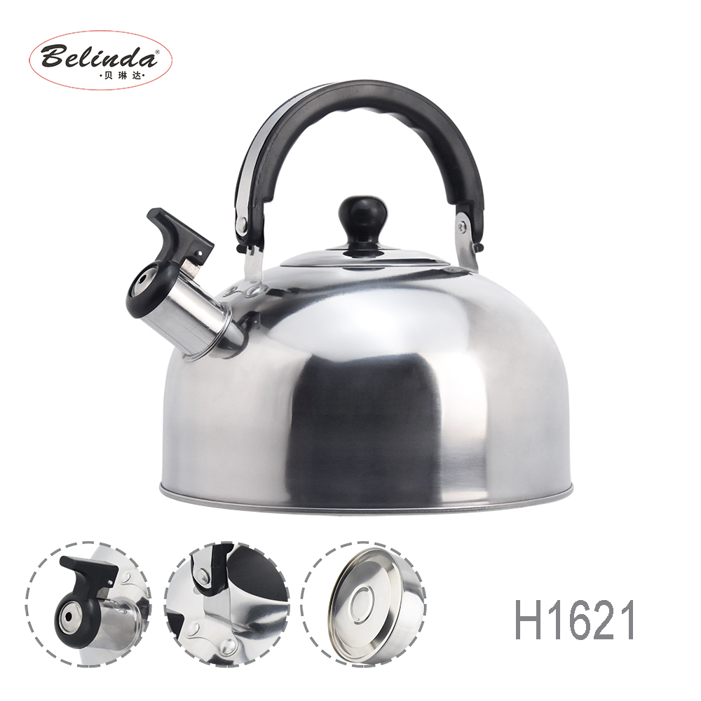 0.35mm Thickness Metal Stainless Steel Kettle Whistling for Promotion Gift