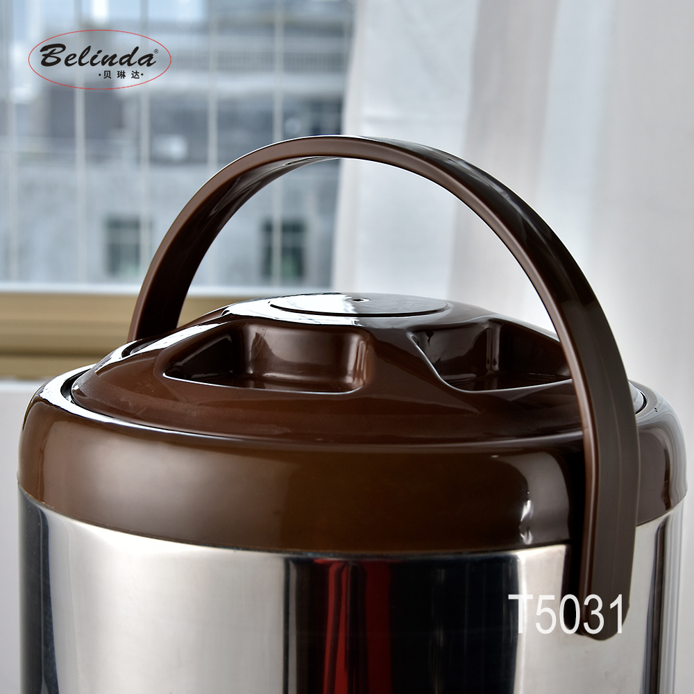 Factory direct Commercial Barrel Bucket With Faucet For Milk Tea Shop Stainless Steel Milk Tea Bucket