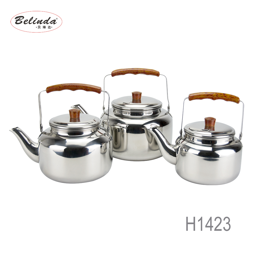 1.0L 1.5L 2.0L 3.0L 4.0L Bakelite Handle Stainless Steel Water Pots & Kettles