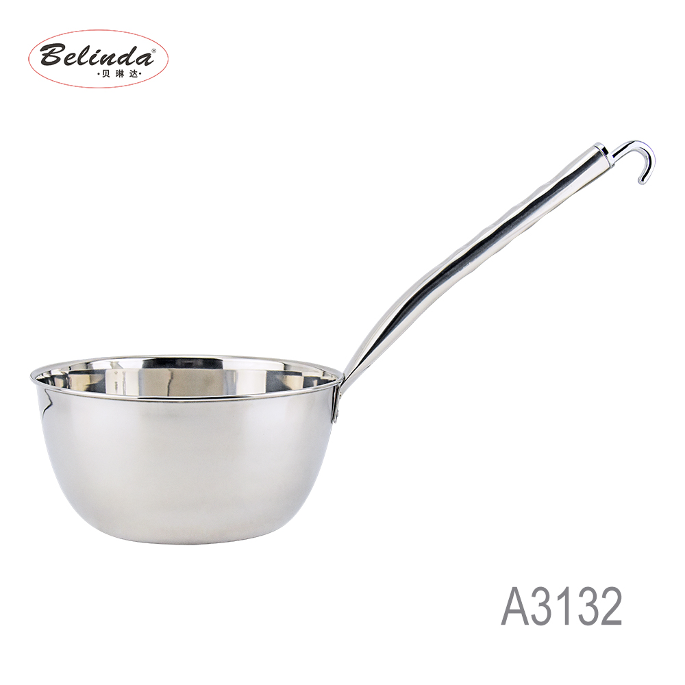 Durable Kitchen Water Scoop Stainless Steel Water Dipper with Various Size