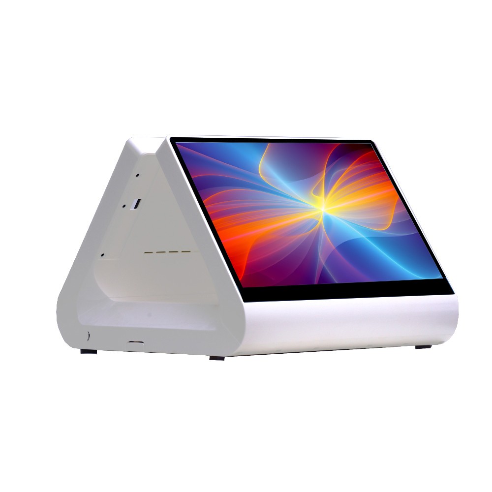 ComPOSxb, UerPOS - Compostech supermarket murah baru semua dalam satu meja Capacitive Touch Screen pos terminal cash register 12 inch Touch POS Machine
