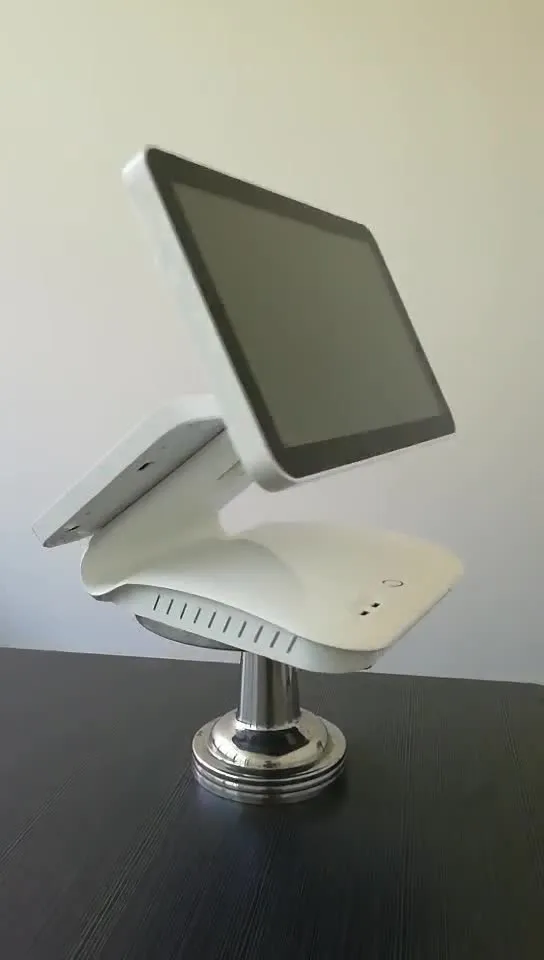 ComPOSxb, UerPOS - 15 pouces tactile double écran supermarché hôtel caisse  enregistreuse POS système imprimante thermique scanner