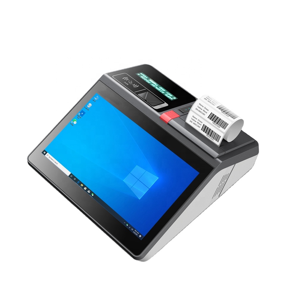 ComPOSxb, UerPOS - Tela de toque plana verdadeira de 11,6 polegadas, tudo em uma caixa registradora/terminal POS/sistema POS para monitor de negócios Suporte Vesa
