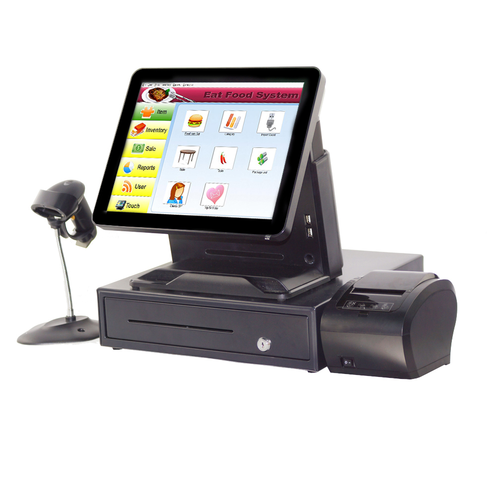 Pos Server Machine ComPOSxb, UerPOS - 15 Inch Pos Terminal 15