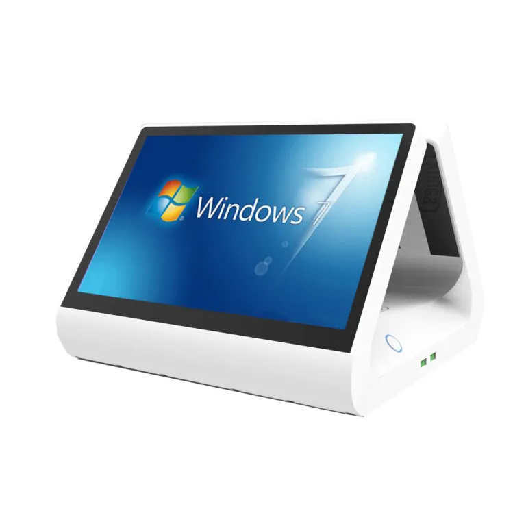 Todo en uno POS caja registradora 15 '' pantalla táctil Windows PC con  incorporado 2 1/4 '' impresora térmica de recibos para negocios minoristas