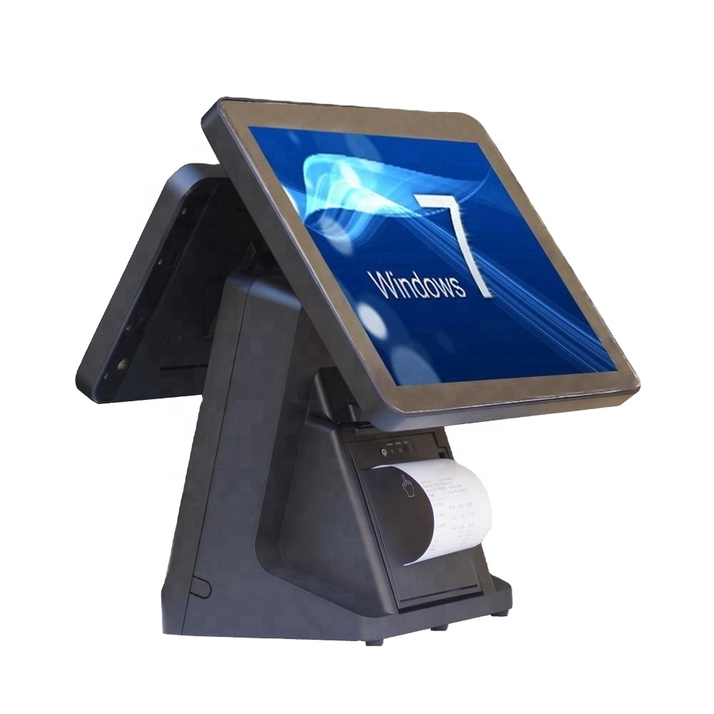 ComPOSxb, UerPOS - Punto vendita Tutto in uno Schermo singolo/doppio Pos Machine Filo nascosto Design Nuovo sistema Pos Touch Stampante per etichette con codici a barre