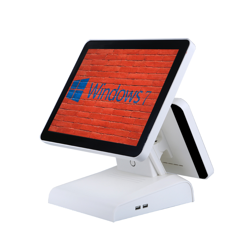 ComPOSxb, UerPOS - Mesin Kasir Sistem Pos, Monitor Layar Sentuh 15 Inch, Pc Warna Putih, POS1619D Tidak Dikelompokkan