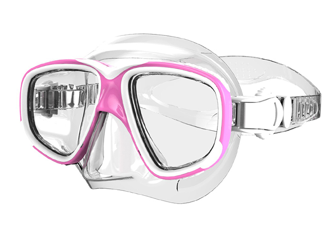 advanced mirrored diving mask