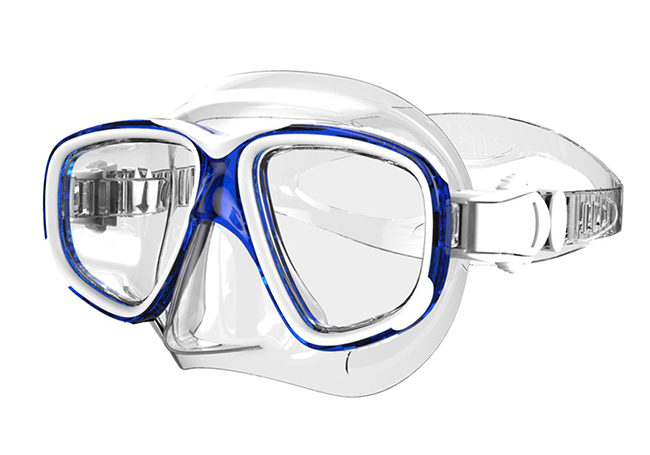 advanced mirrored diving mask