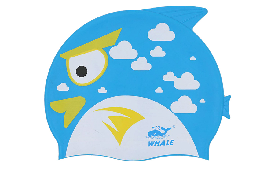 kids silicone swimming caps