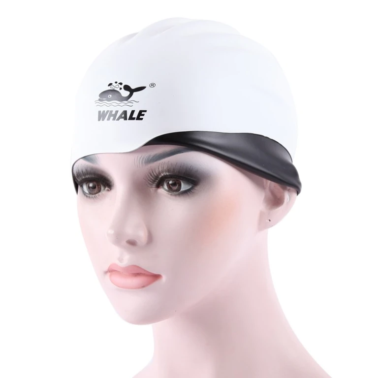 3D ear guard silicone both side wear swimming cap CAP-1800 price