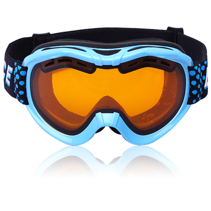 Reversible strap ultra wide-angle cylinder lens ski goggles SNOW-2400