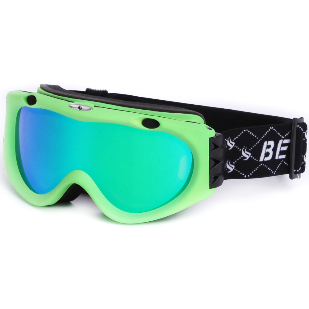non-slip webbing ski eyewear