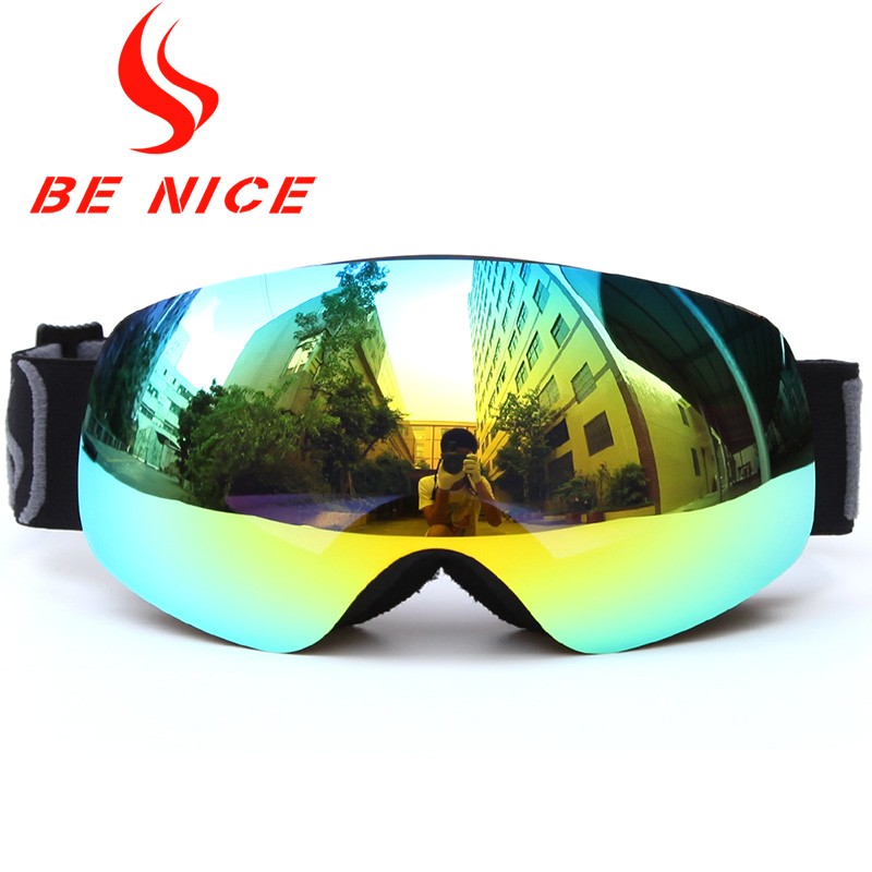 Buy Skiing Goggles Winter Outdoor Snow Sport Motorcycle Snowboarding  Skateboard Eyewear Men Women Sunglasses Fishing Cycling Online | Kogan.com