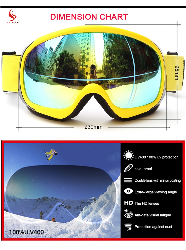 polarized lens snow Goggles