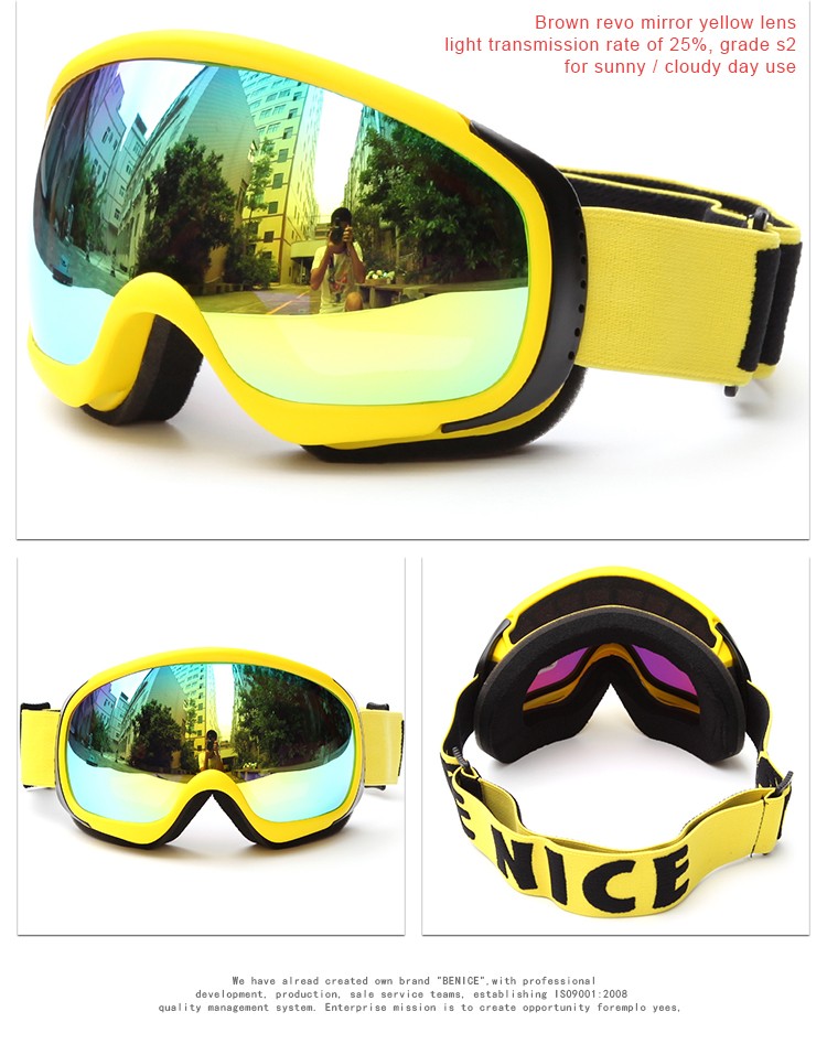OEM ODM approved ski goggles