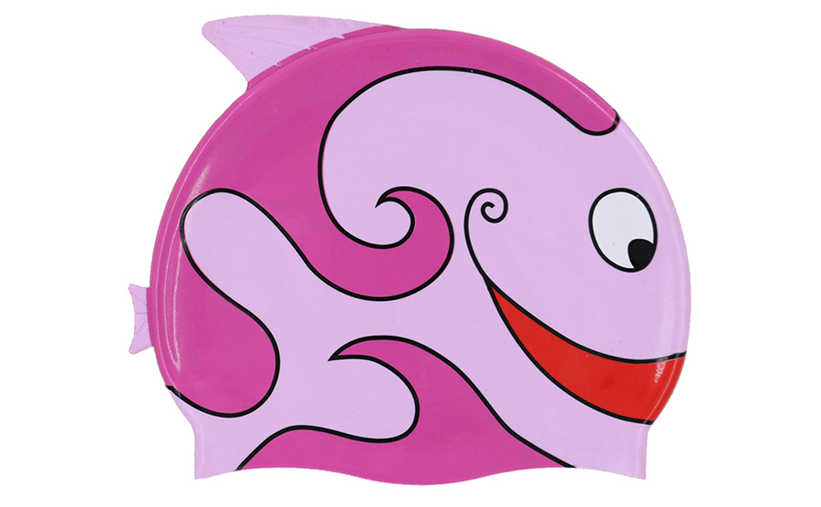 100% silicone made kids swimming caps manufacturer