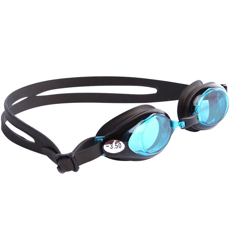 Customized Swim Goggles OPT6000 Silicone wide view myopia kids
