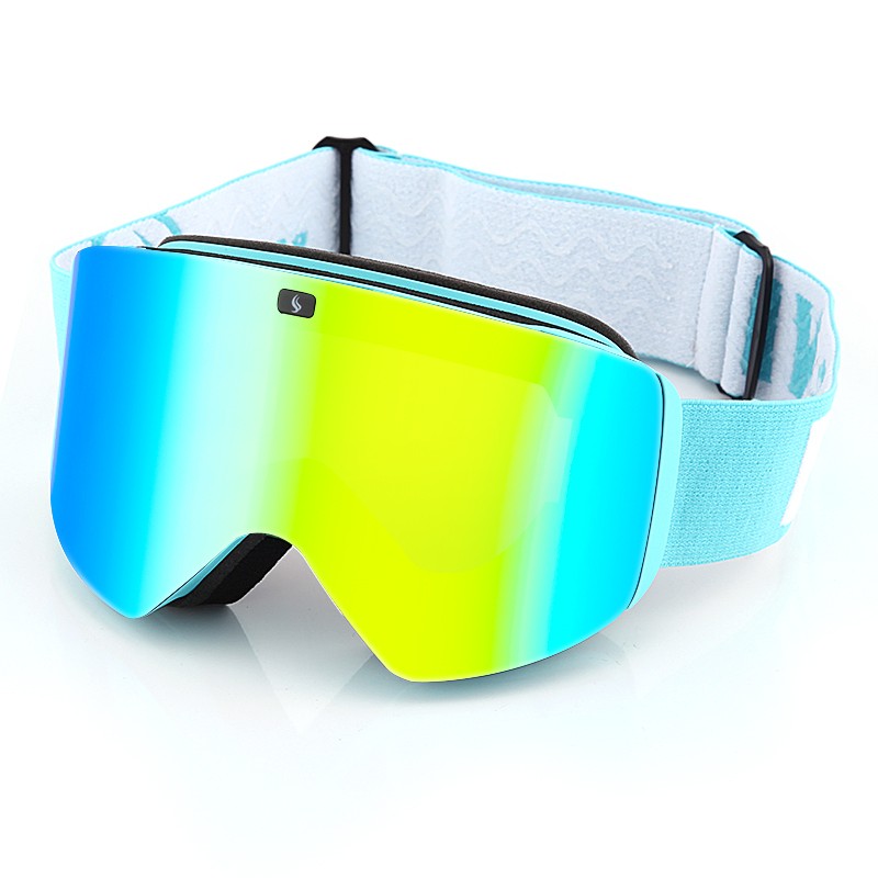 Supply Snow Goggles with Interchangeable Dual Layer
